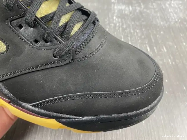Rep x Jordan 5 Air A Ma Black FD1330-001 Maniere 0505